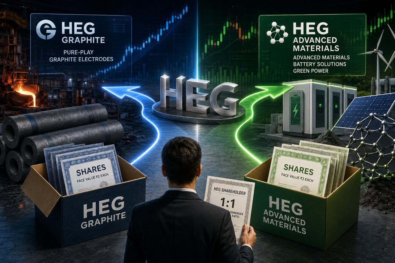 HEG shares in focus as company fixes record date for demerger. What it means for shareholders