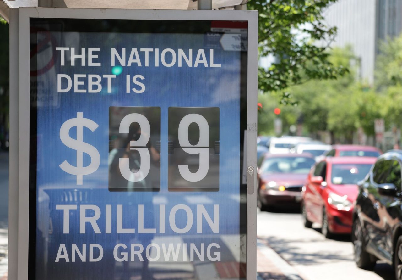 United States' $39 trillion national debt will mean fewer jobs at lower wages for Gen Z, according to think tank