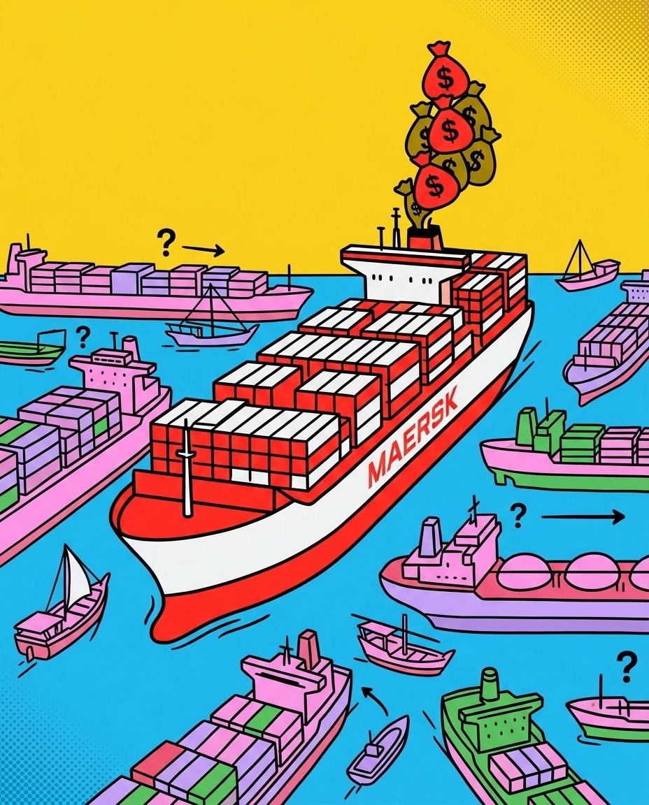 Maersk Finds Profit in the Traffic Jam