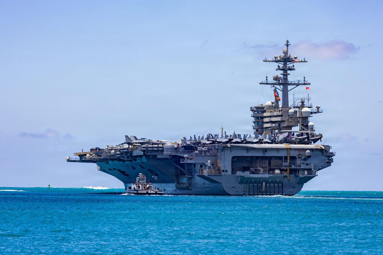 US Navy’s USS Theodore Roosevelt Supercarrier Returning To San Diego