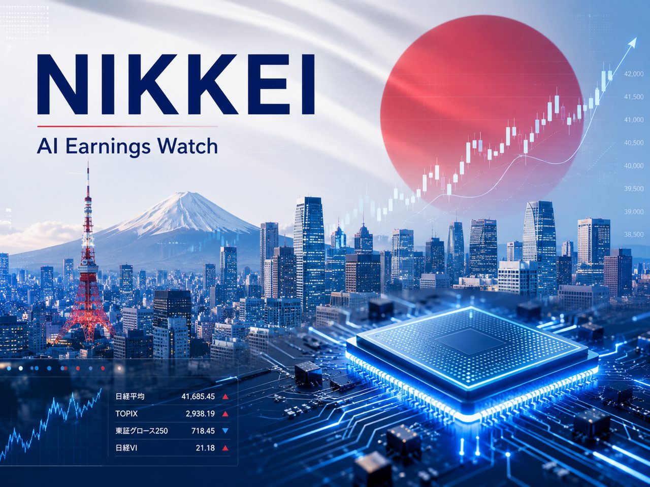 Nikkei Rises 0.56% as Markets Await Nvidia Earnings and US Inflation Data