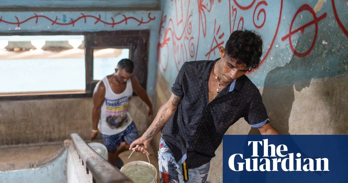 ‘We count every litre’: how Cuba’s energy crisis sparked a daily struggle for water