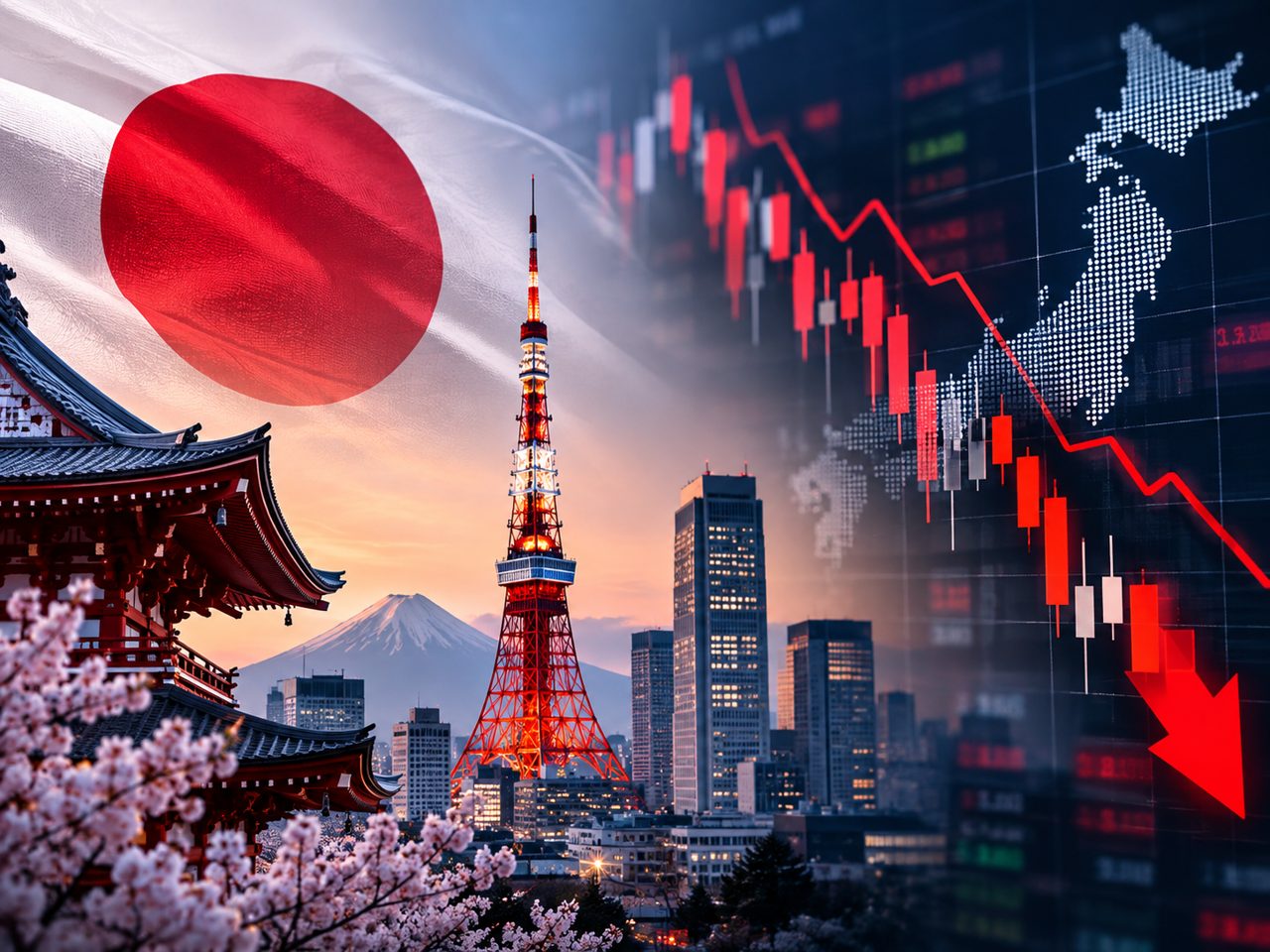 Global Market: Japan stocks edge lower after GDP growth misses forecasts
