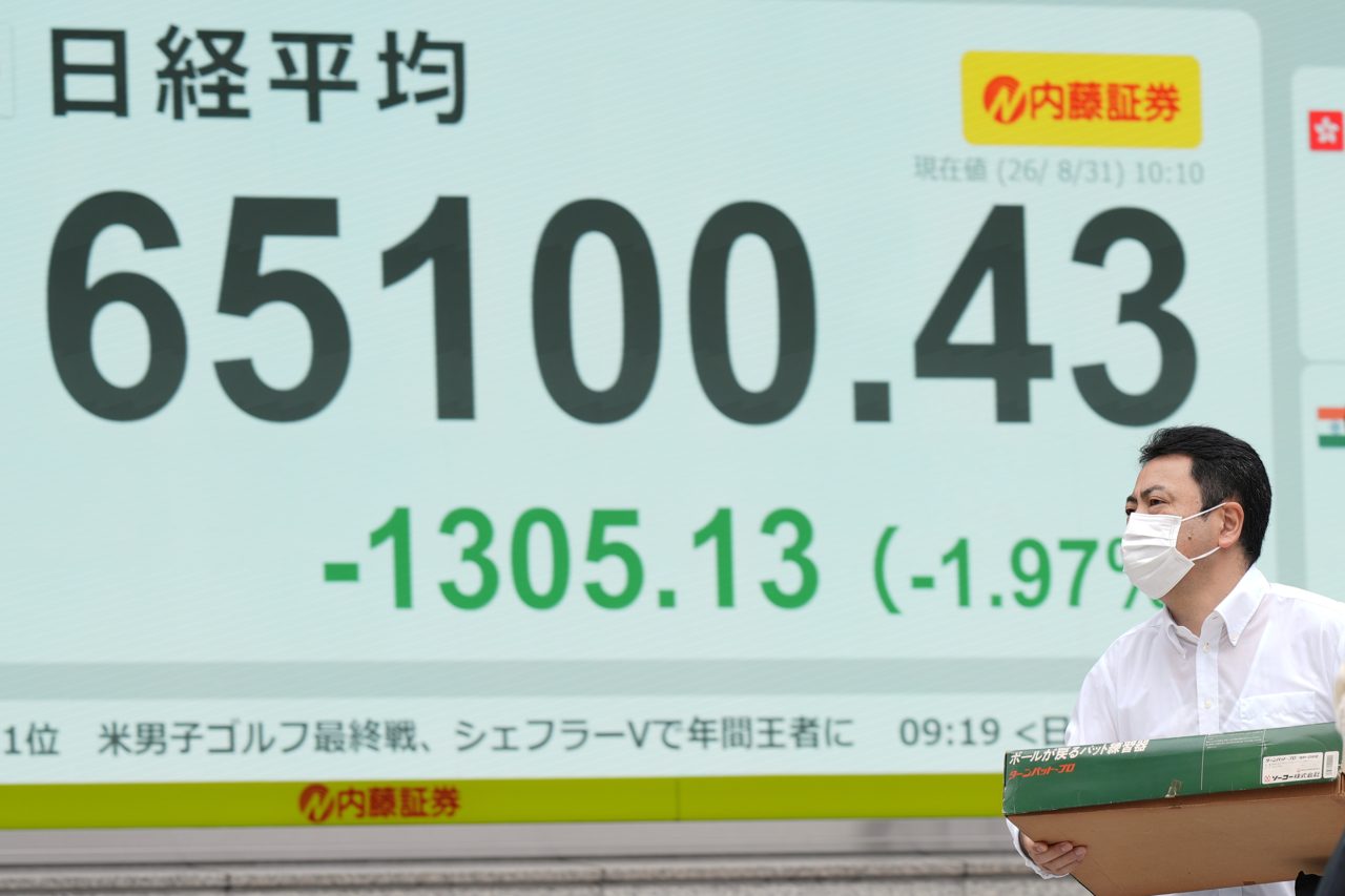 Asian shares are mixed and oil prices surge after US strike on Iranian rocket launchers