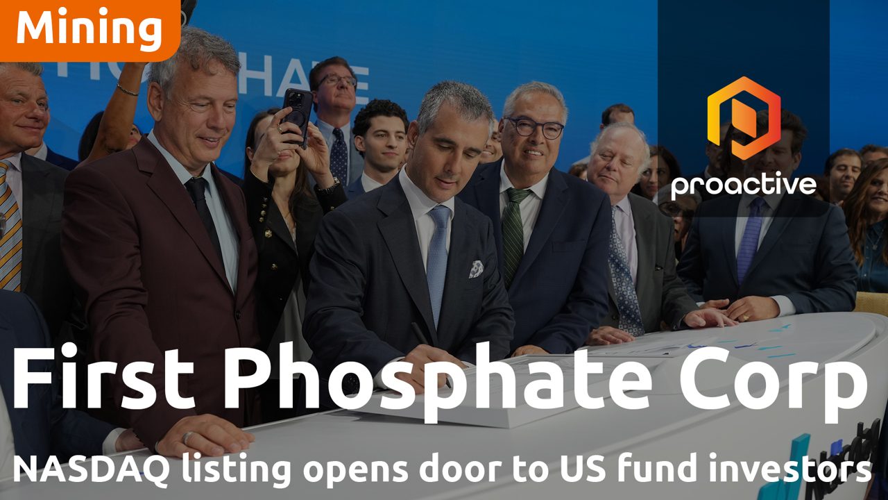 First Phosphate delivers 378% resource increase and celebrates Nasdaq uplisting