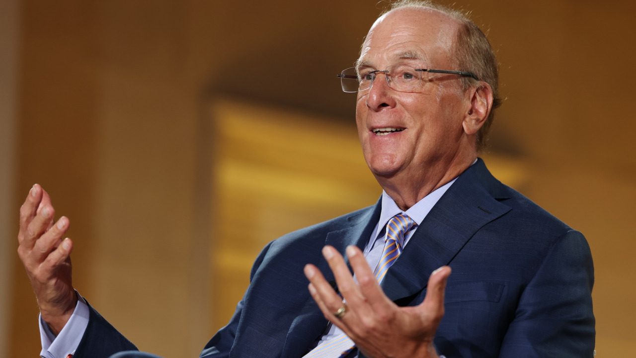 BlackRock CEO Larry Fink says a bank account is 'one of the worst financial decisions' — and urges Americans to invest