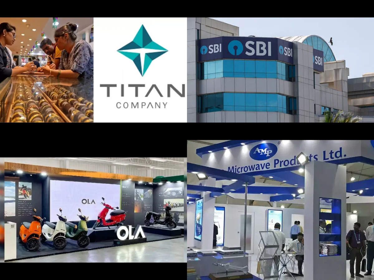 Stocks in news: Titan, SBI, Ola Electric, Astra Microwave and Hindalco