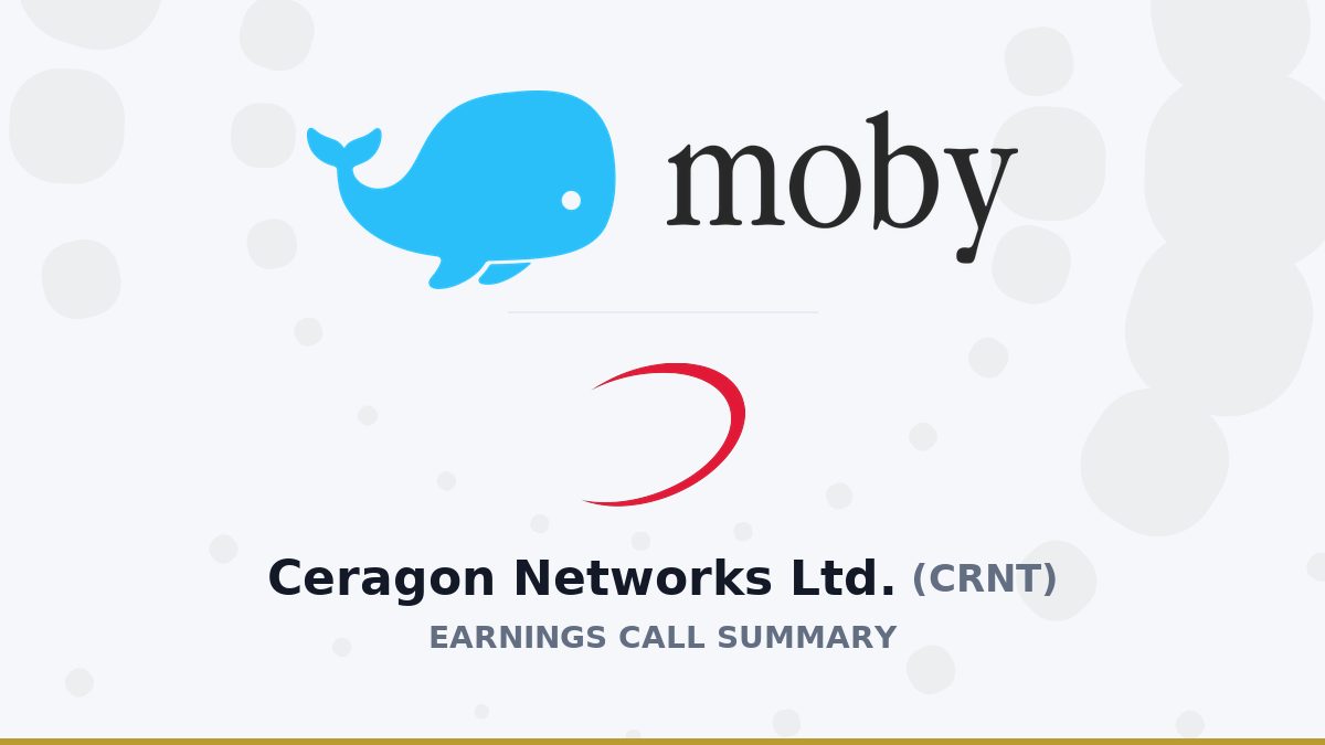 Ceragon Networks Ltd. Q2 2026 Earnings Call Summary