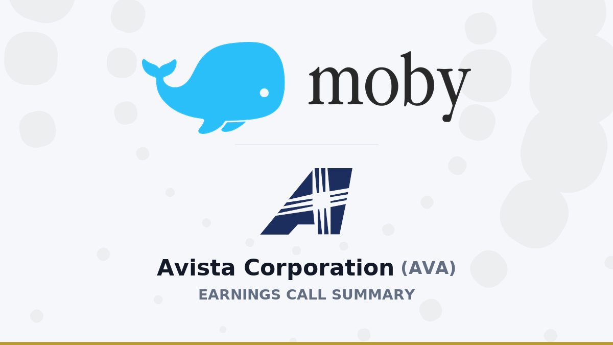 Avista Corporation Q2 2026 Earnings Call Summary