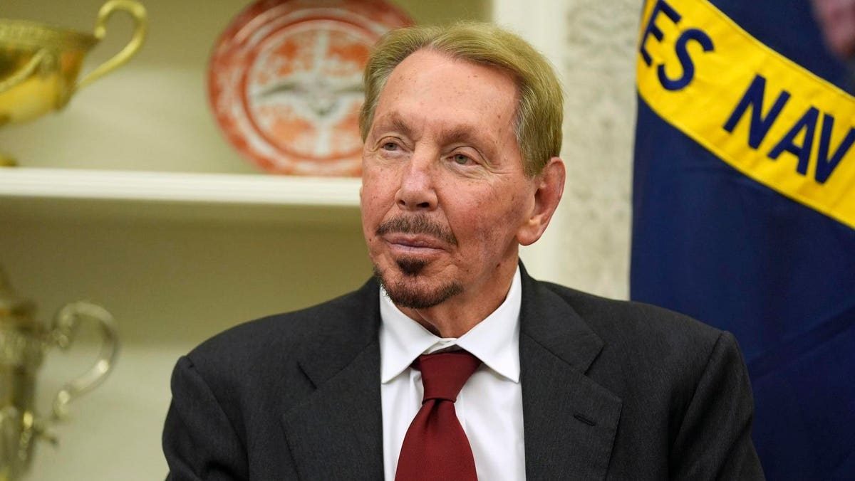 Oracle’s Nearly 50% Crash Since June 1 Plunges Larry Ellison From No. 2 To No. 8 In Billionaire Ranks