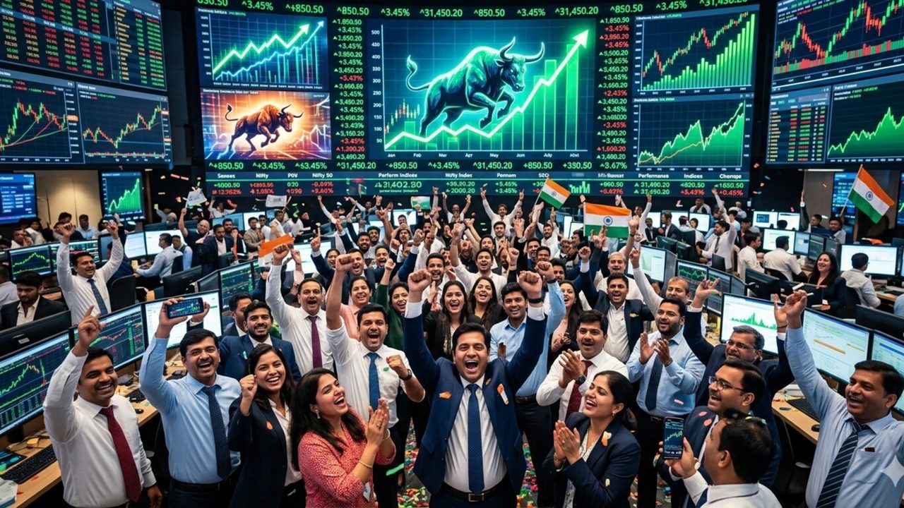 Indian equities rally as soft US CPI, lower Russian oil tariffs offset Iran risk