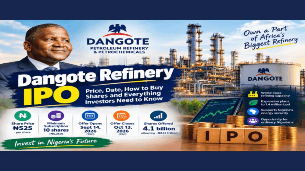 From consumption to ownership: What Dangote Refinery IPO can teach us about wealth creation