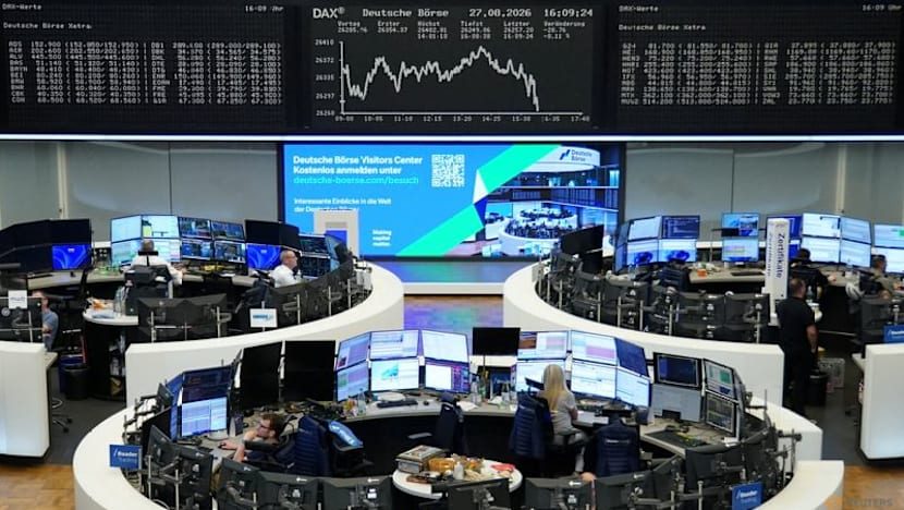 Shares set for weekly gain, FX, bonds await Warsh's Jackson Hole debut