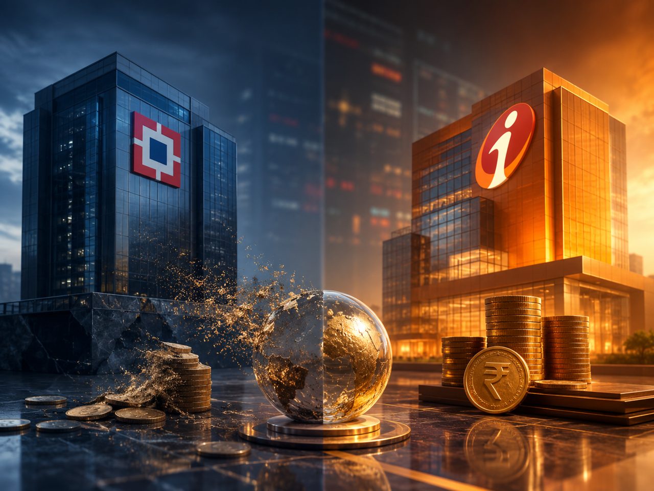 HDFC Bank margin drop widens operating gap with ICICI Bank