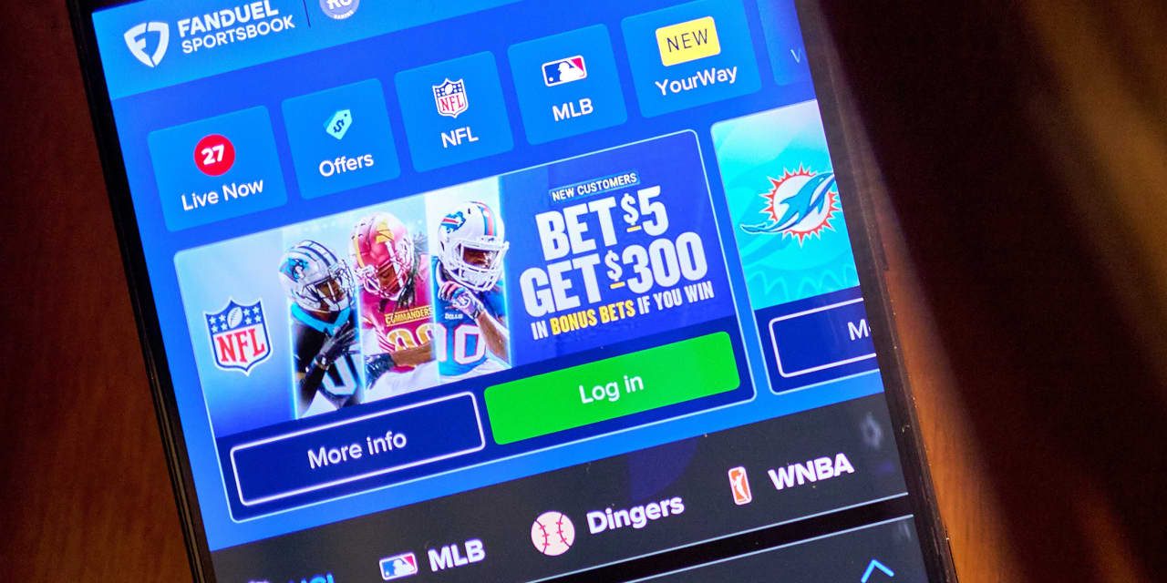 Flutter Stock Tumbles as FanDuel Betting Growth Slows