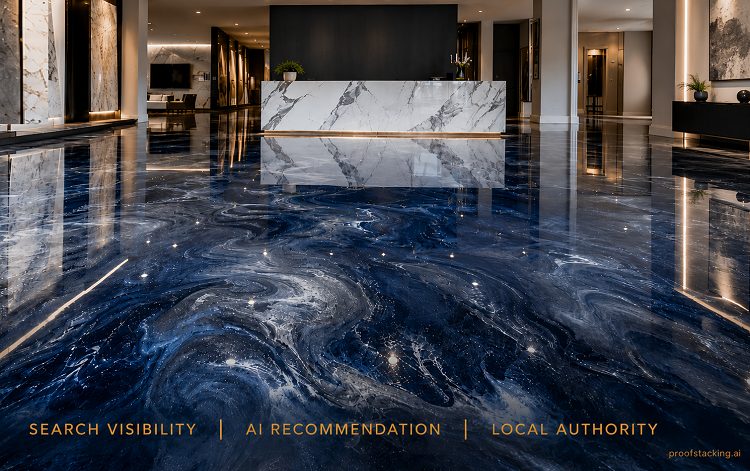 ProofStacking.ai Launches Authority Marketing System to Help Epoxy Flooring and Decorative Concrete Contractors Reach More Local Buyers Through Search and AI