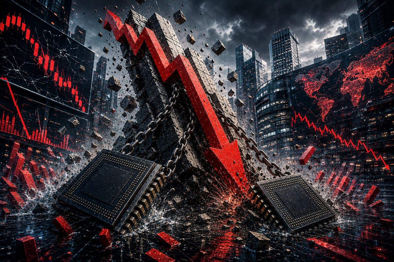 Global Market: Japan shares slide as chip stocks tumble on global tech rout