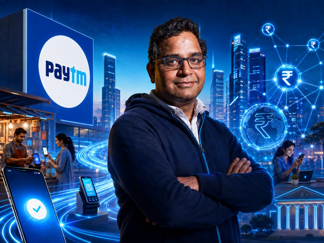 Paytm’s Vijay Shekhar Sharma sets $1 billion free cash goal, sees fintechs gaining lending share
