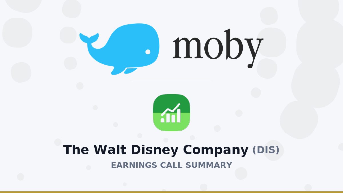 The Walt Disney Company Q3 2026 Earnings Call Summary