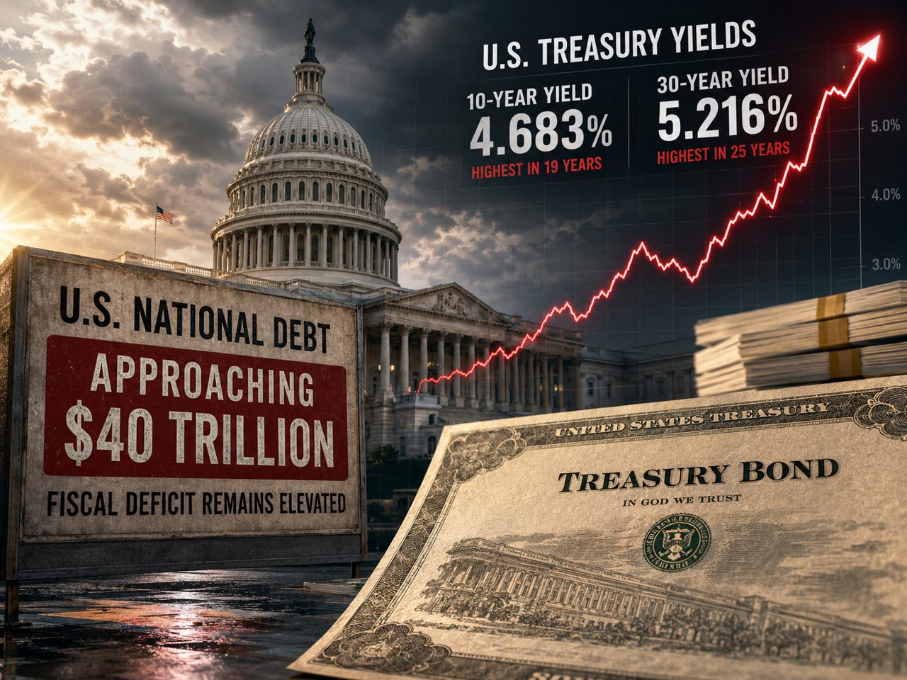 High Treasury yields put US fiscal outlook under spotlight