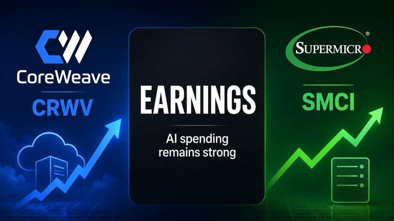CoreWeave (CRWV) and Super Micro (SMCI) Earnings Show AI Spending Is Still Surging