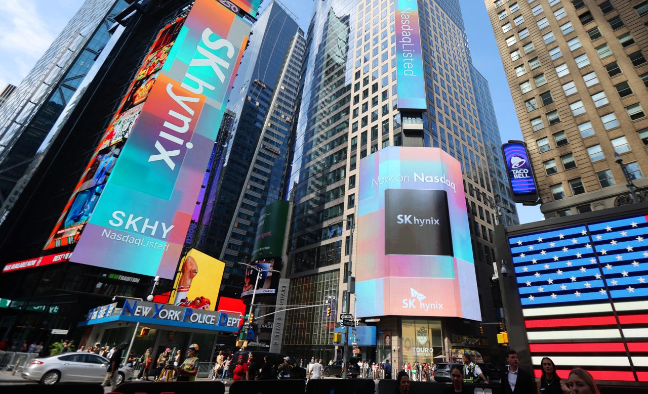 SK Hynix rises 13% in Nasdaq debut. Chairman tells CNBC 'demand is enormous'
