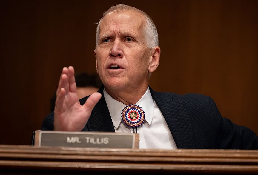 GOP Sen. Tillis slams Trump intelligence pick Pulte: 'Don't think he has a prayer'