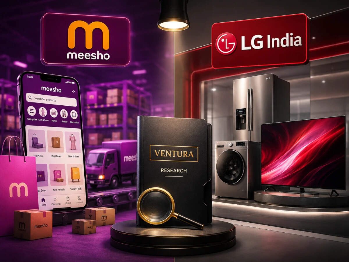 Ventura initiates coverage on Meesho and LG India, sees up to 35% upside