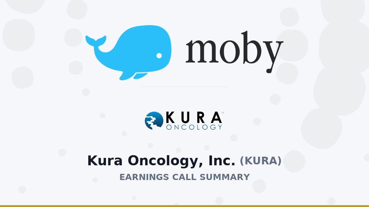 Kura Oncology, Inc. Q2 2026 Earnings Call Summary