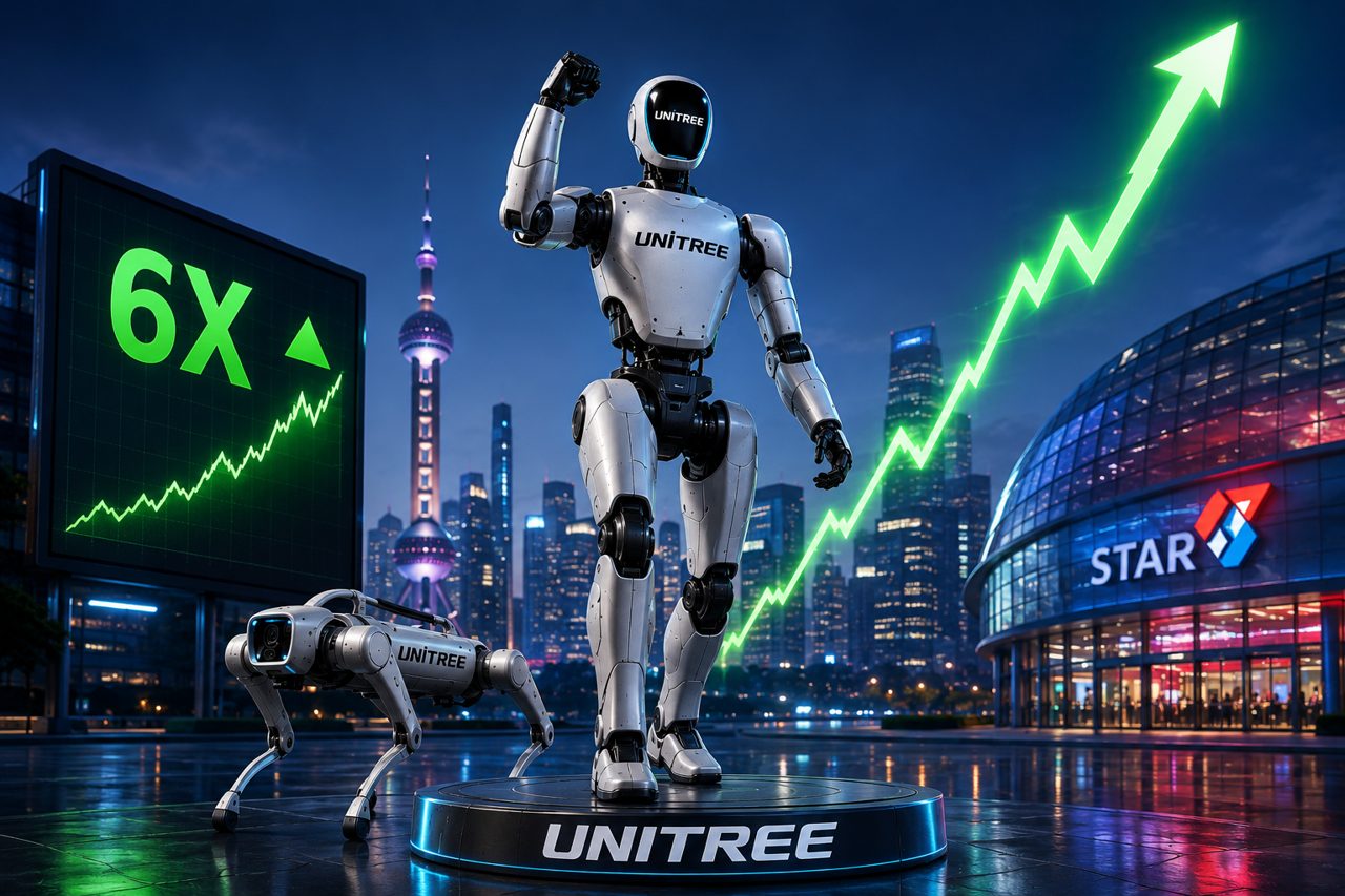 Global Market: Unitree shares soar nearly six-fold in Shanghai debut as robotics boom gains momentum