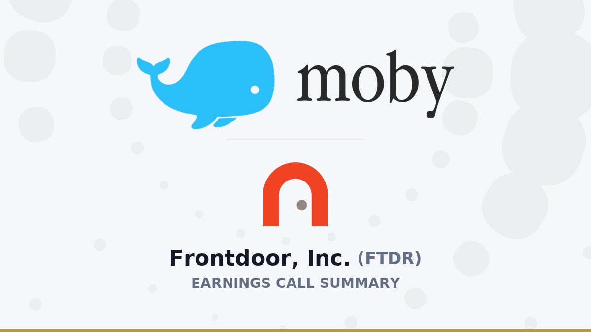 Frontdoor, Inc. Q2 2026 Earnings Call Summary