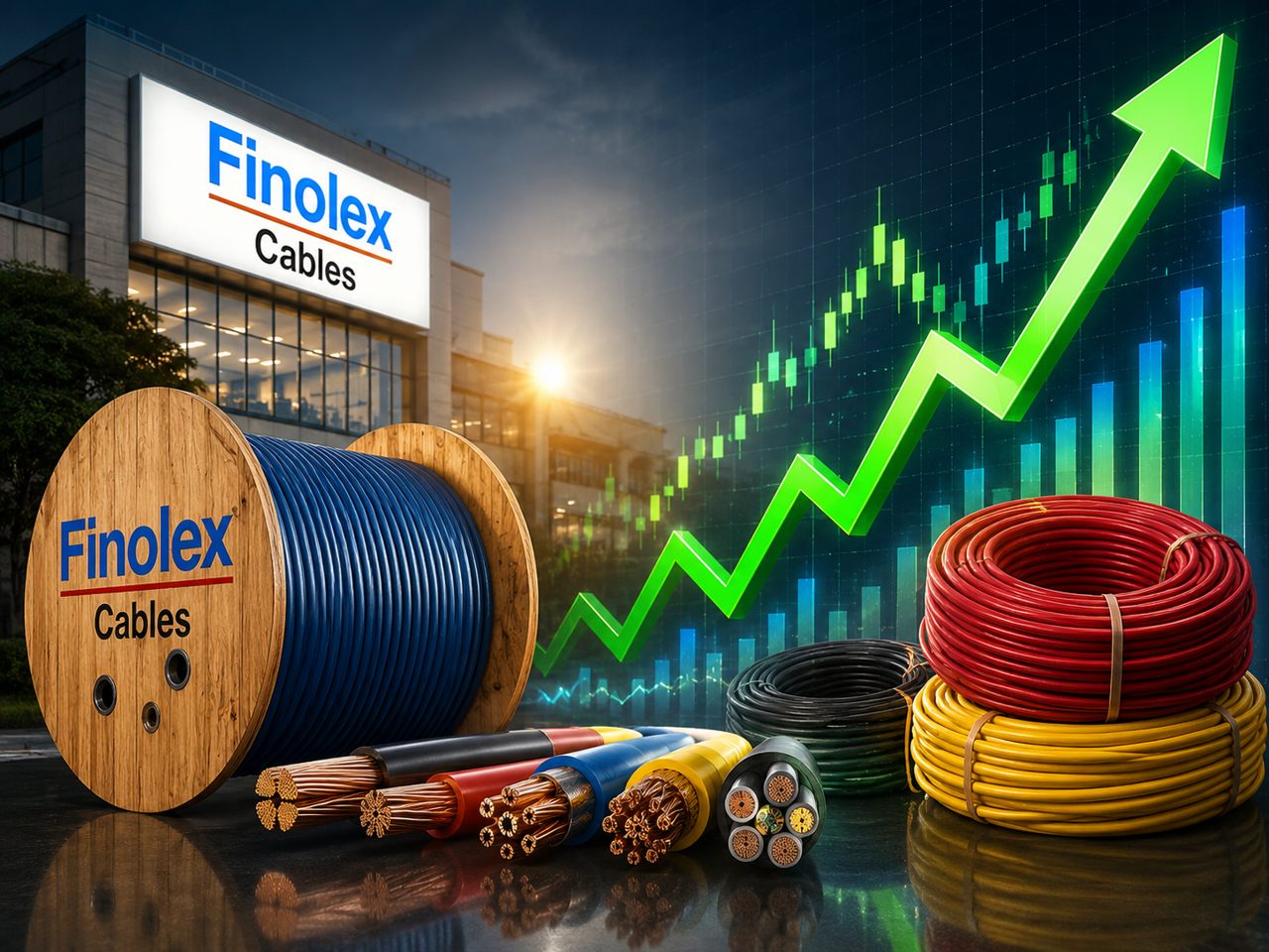 Finolex Cables shares jump 10% on strong Q1 performance; revenue crosses Rs 2,000 crore mark