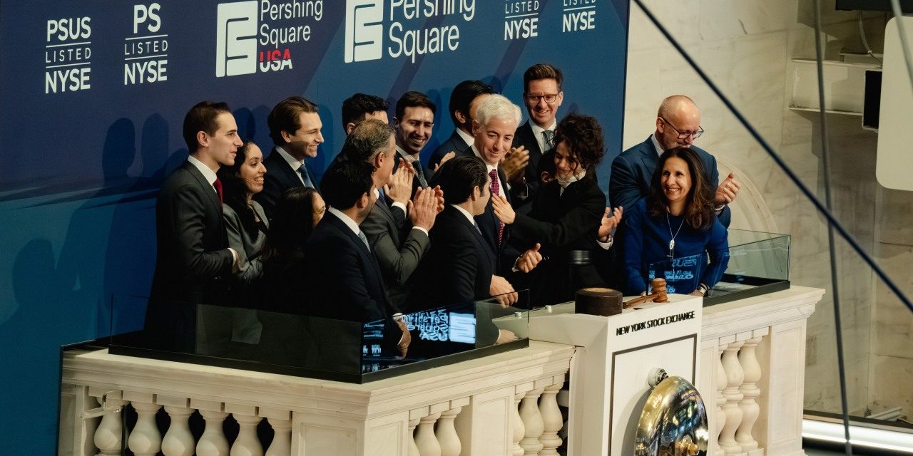 Ackman Calls Pershing Square USA’s Trailing Stock Price ‘Absurd’