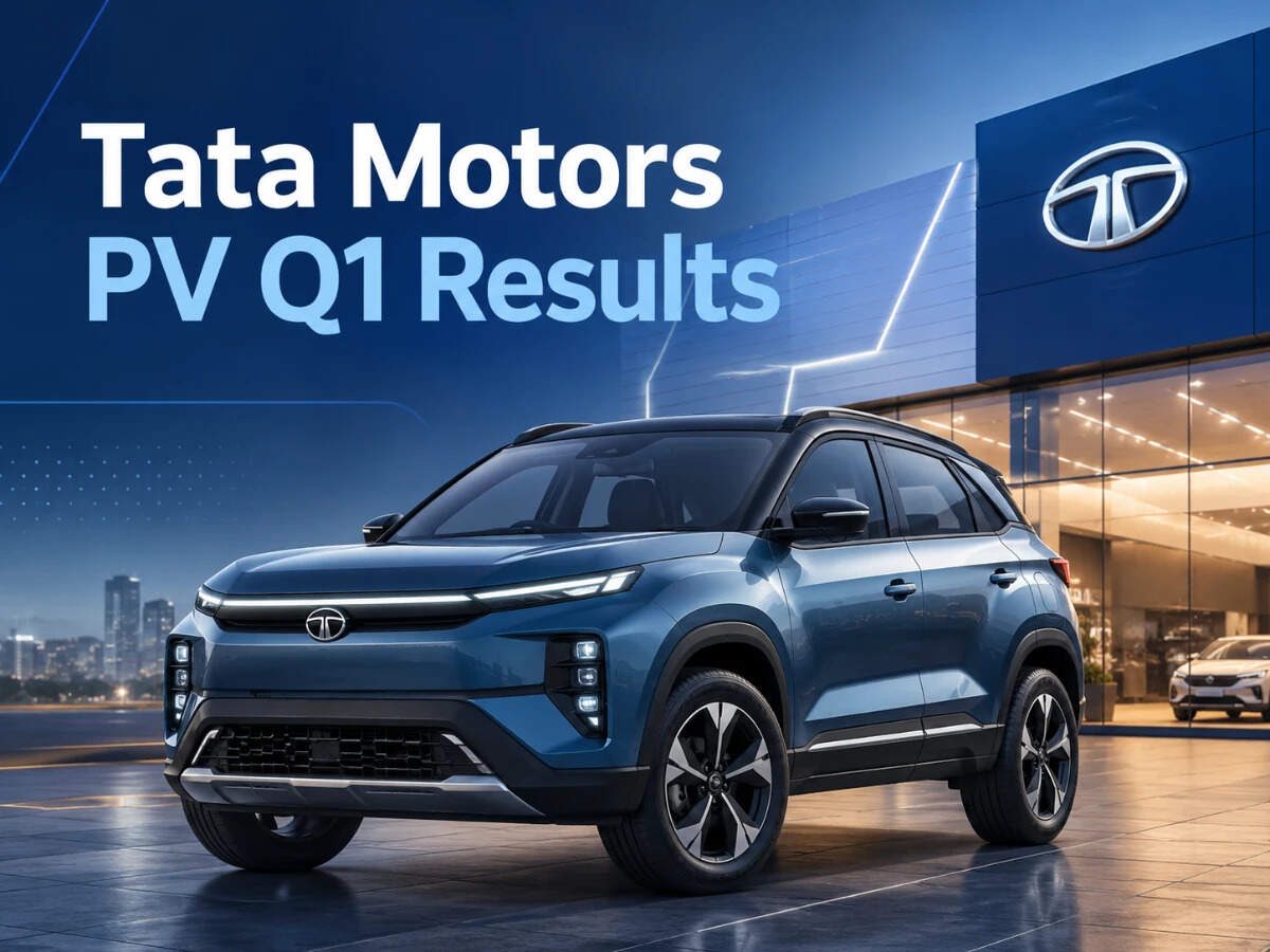 Tata Motors PV Q1 Results: Net profit plunges 80% YoY to Rs 775 crore, revenue rises 9%
