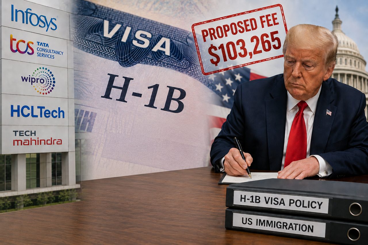 Infosys, TCS, Wipro and other IT stocks in focus as Donald Trump administration proposes higher H-1B visa fee