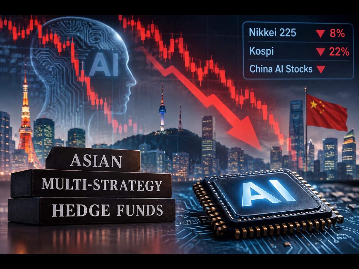Global Market: Asian multi-strategy hedge funds hit by AI stock rout in July