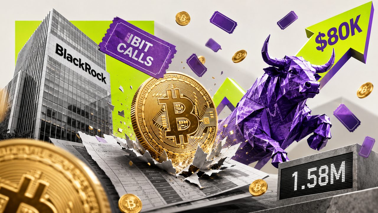 Bitcoin Bulls Pile Into IBIT Calls as Options Volume Hits Record 1.58M Contracts