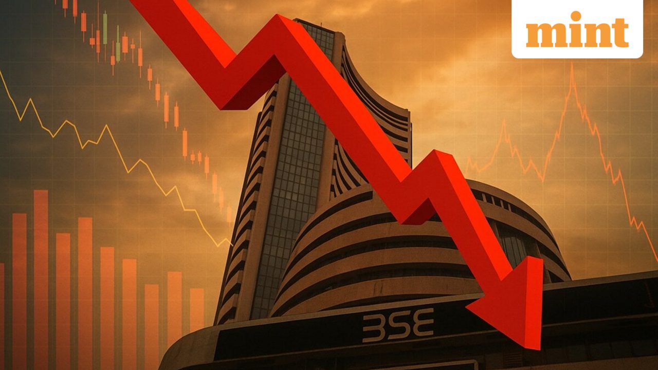 Indian Equities Fall as Oil Surge and US Tariffs Weigh on Sentiment