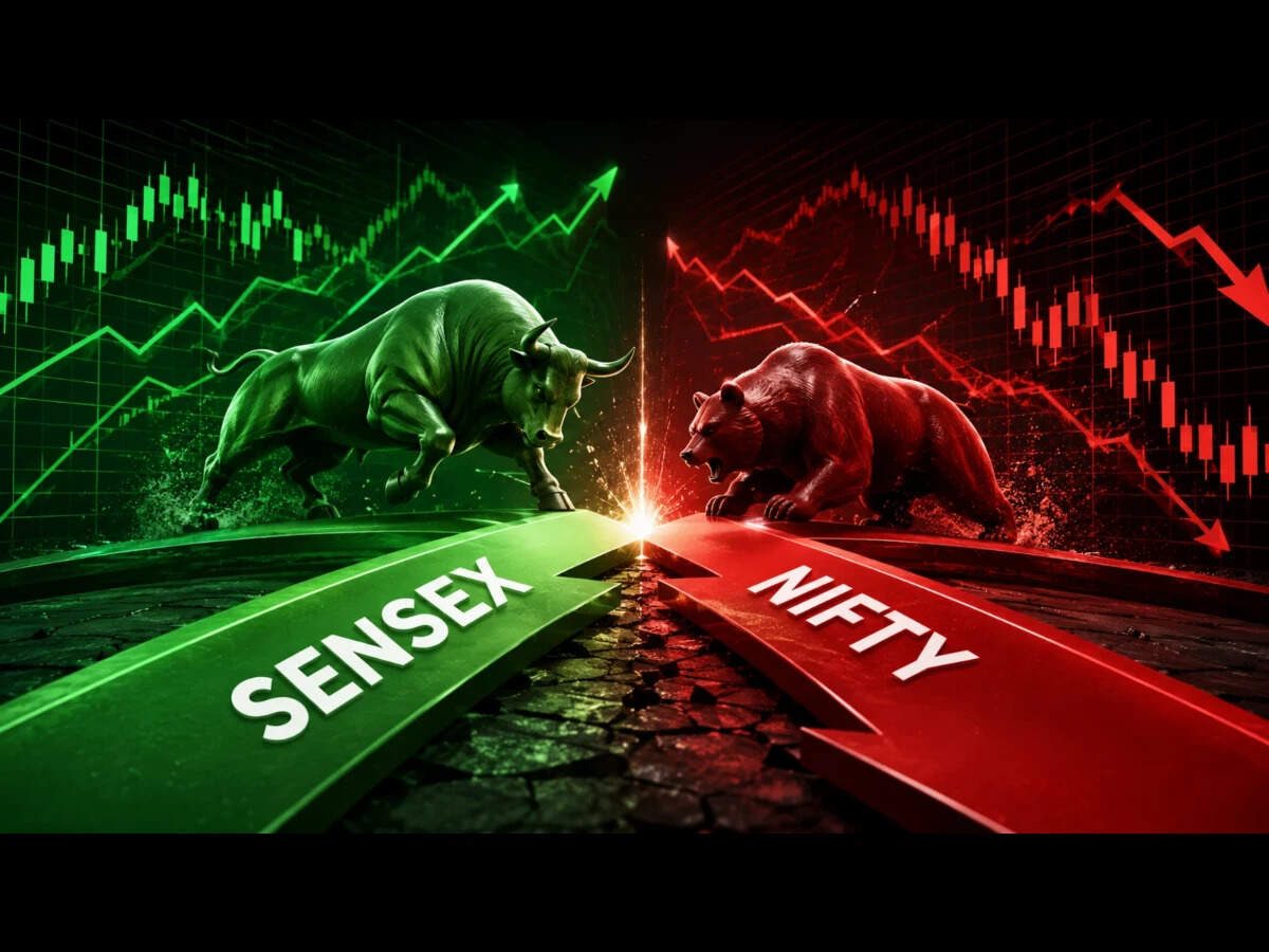 Nifty stuck in slow lane even as Sensex rallies 450 pts. How long can this divergence last?