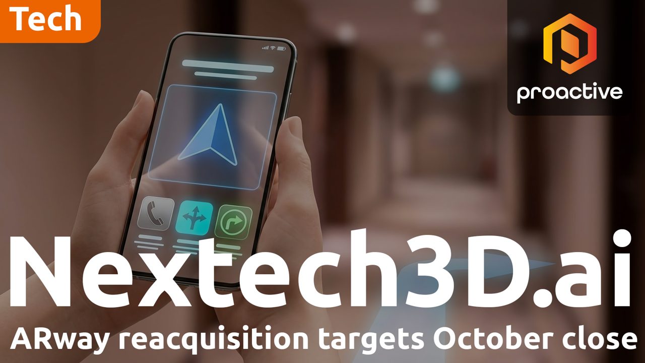 Nextech3D.ai provides update in acquisition of remaining ARway shares, strengthening AI platform