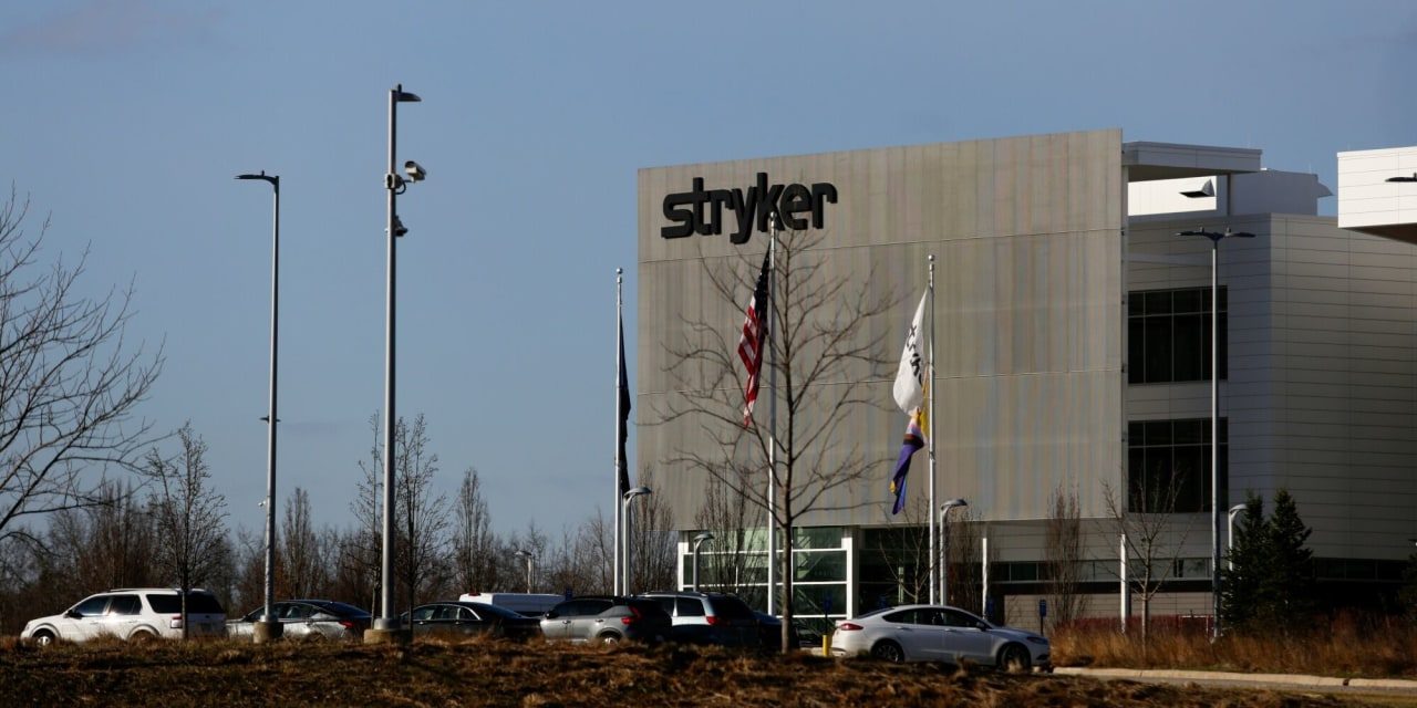Stryker Logs Higher Profit, Revenue Amid Cyberattack Recovery