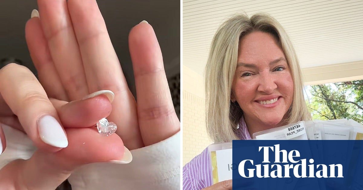 Diamonds for sale: lab-grown gem auctions are all over TikTok right now, but some aren’t happy about it
