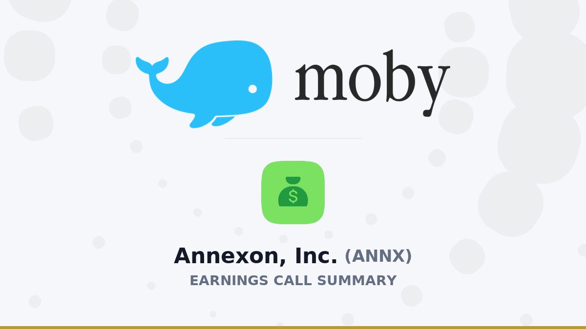 Annexon, Inc. Q2 2026 Earnings Call Summary