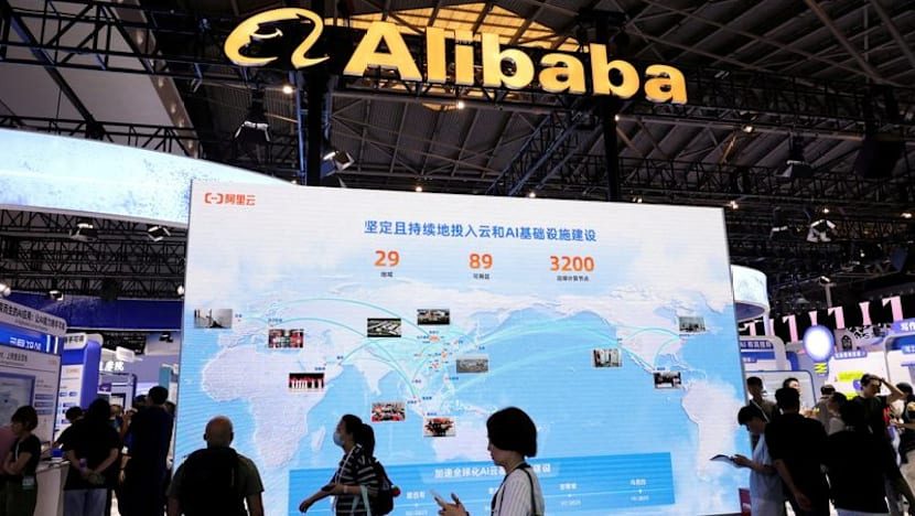 Alibaba stock slumps in Hong Kong after $10.2 billion share placement to fund AI