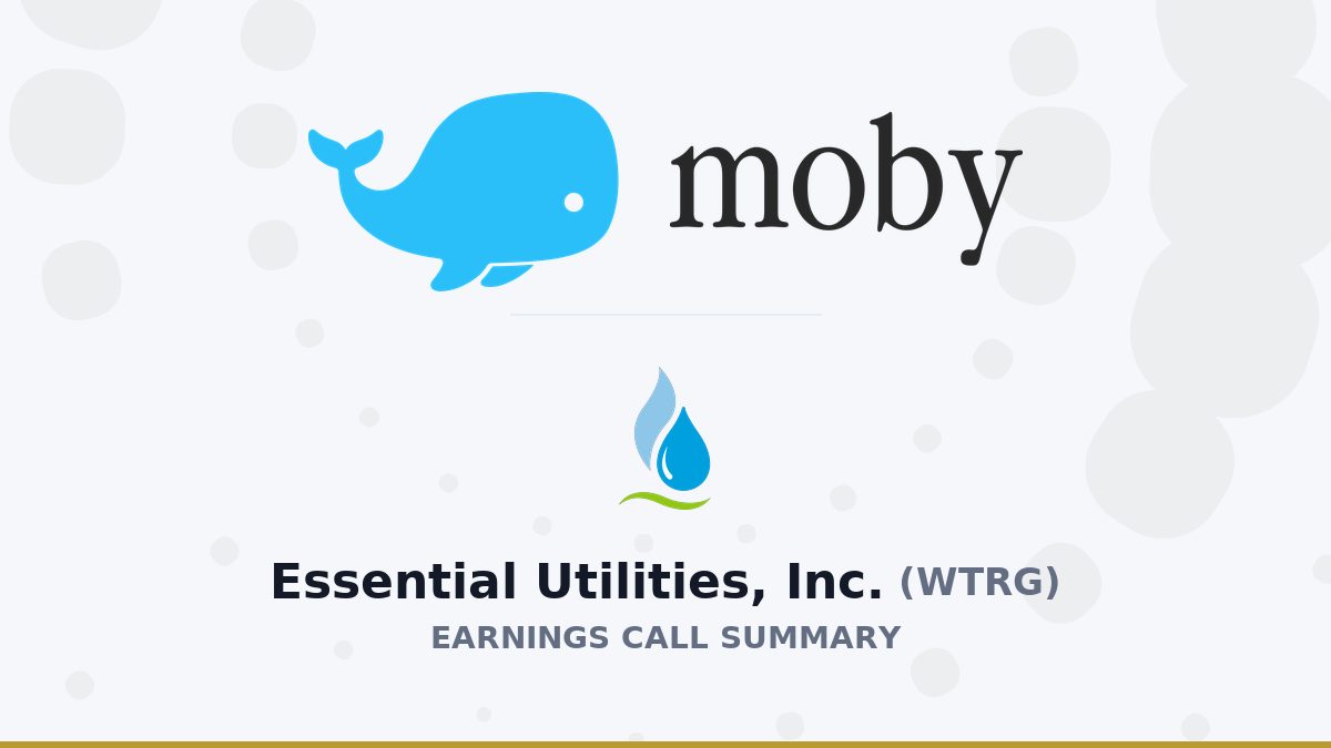 Essential Utilities, Inc. Q2 2026 Earnings Call Summary