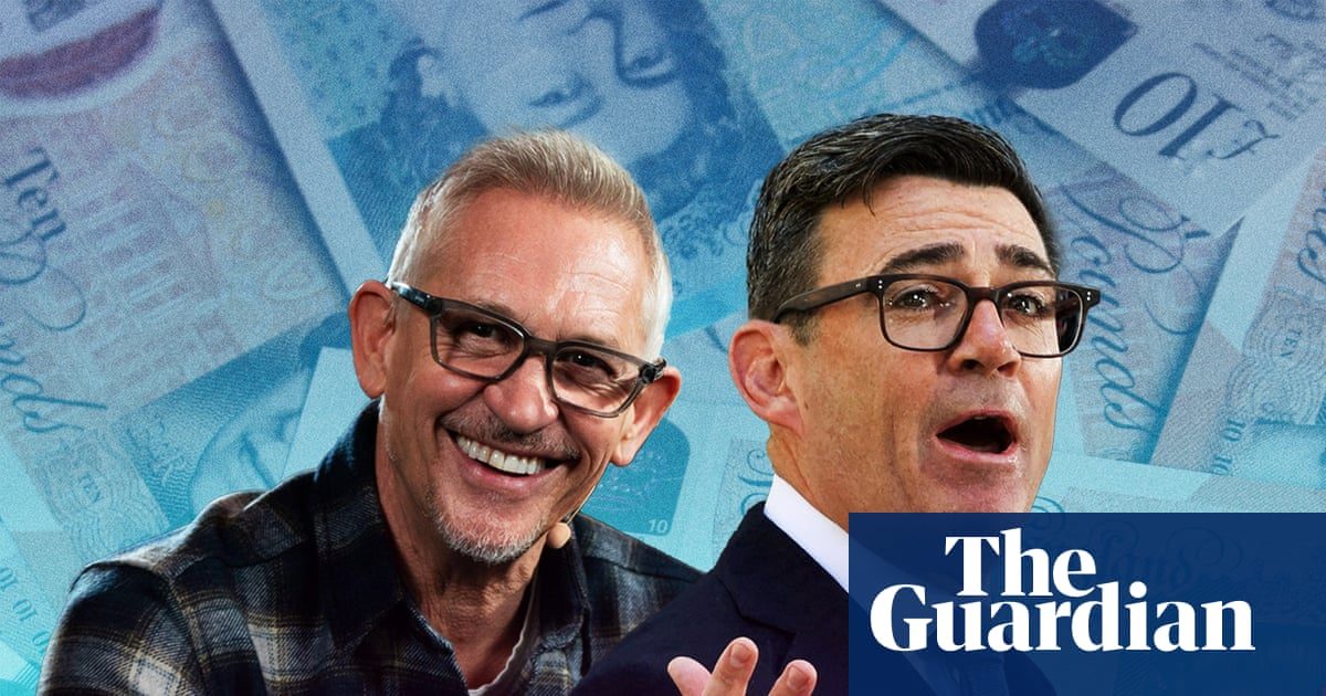 Gary Lineker calls for Burnham to introduce wealth tax - The Latest