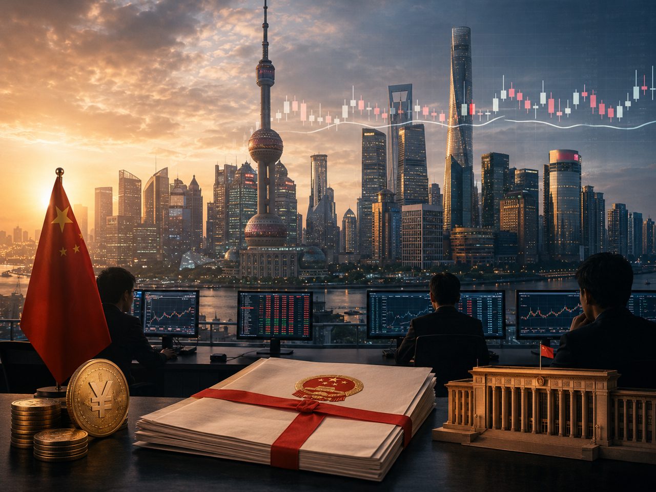 Global Market: China stocks hold steady as investors await fiscal support