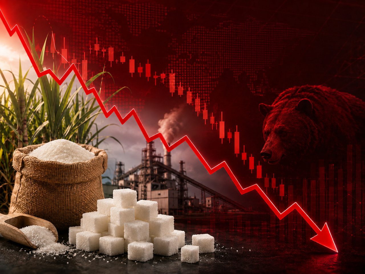 Sugar stocks Balrampur Chini, Dhampur Sugar, others tumble up to 5% as govt allows duty-free imports