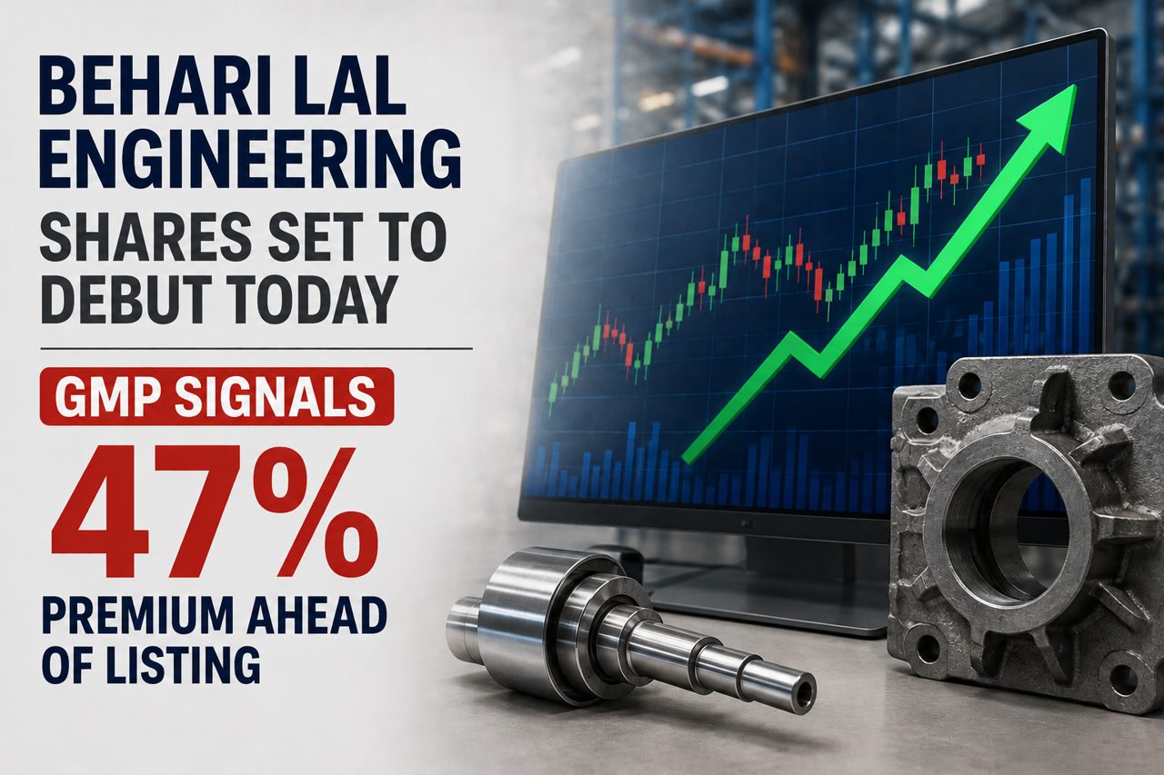 Behari Lal Engineering shares set to debut today; GMP signals 47% premium ahead of listing