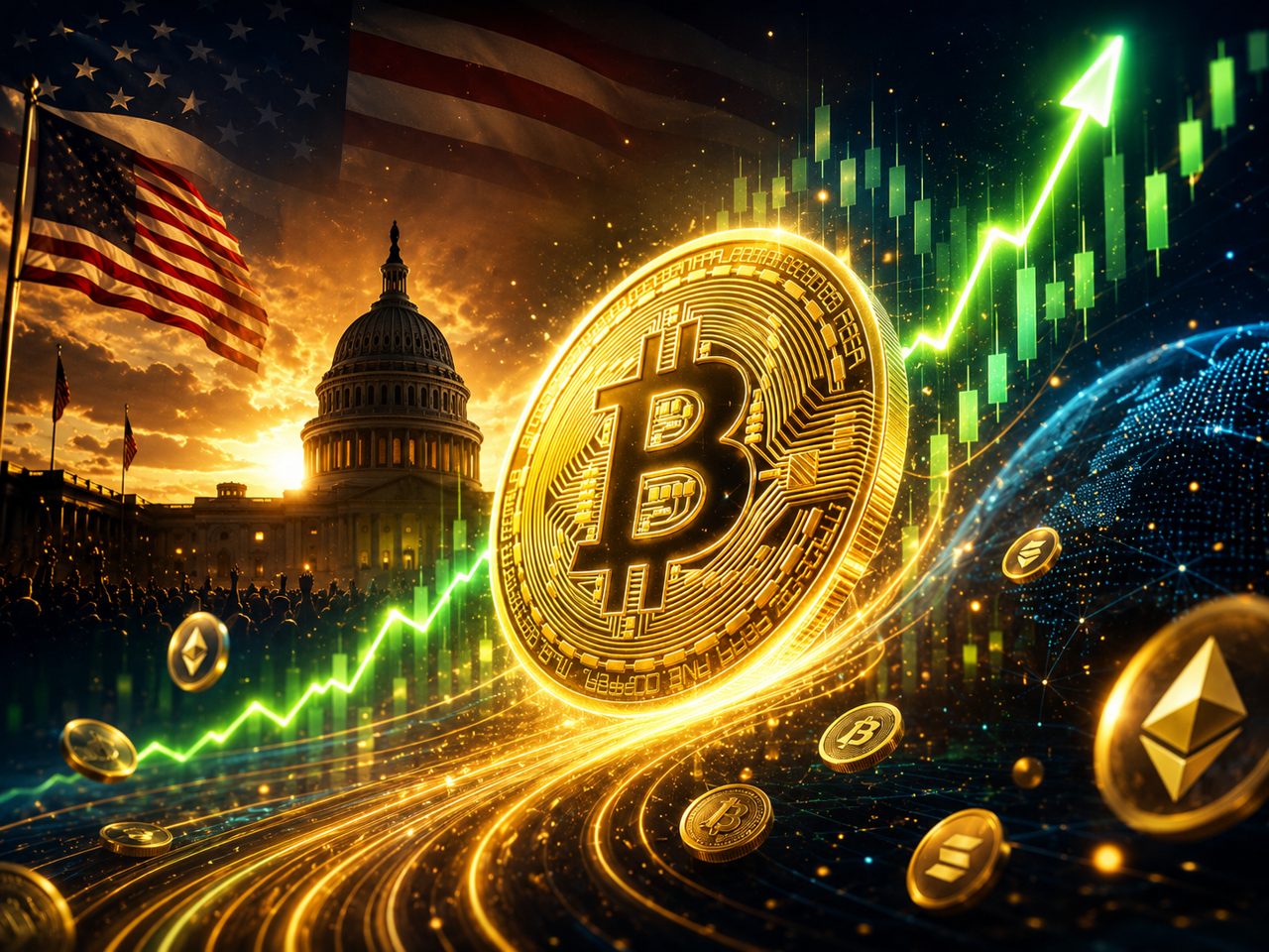 Bitcoin jumps 11% to $71K, hits 2-month high; $190 billion added to crypto market cap after Trump’s crypto push